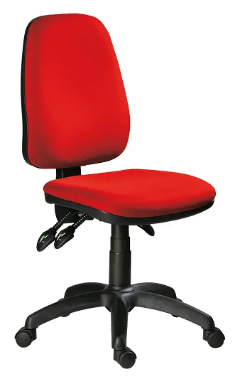 333 ASYN židle kancelářská, látka BO BONDAI BN14 (4011) - látka červená